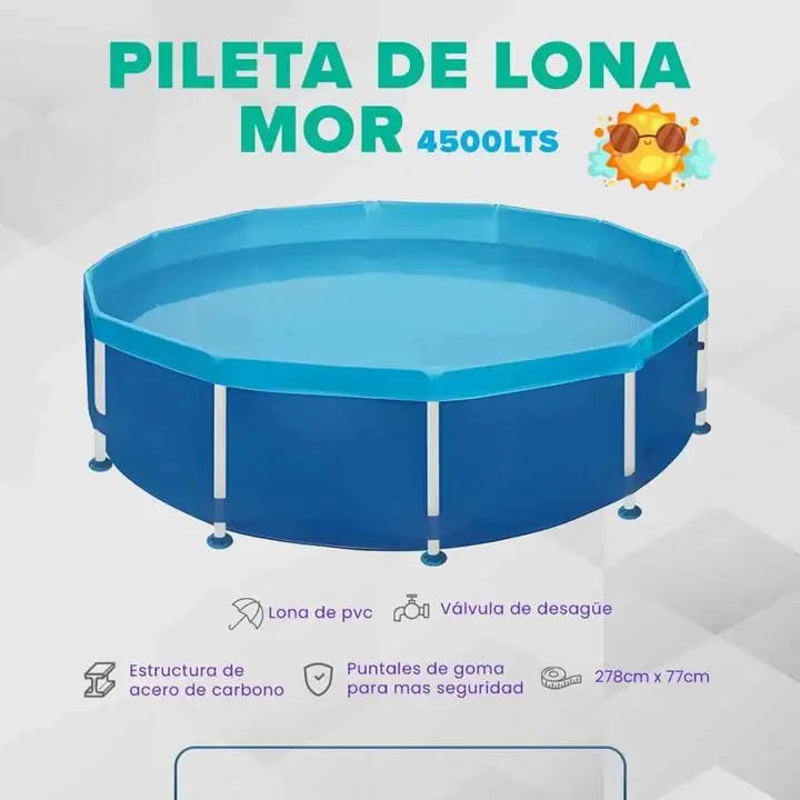 Pileta Mor 4500 Litros