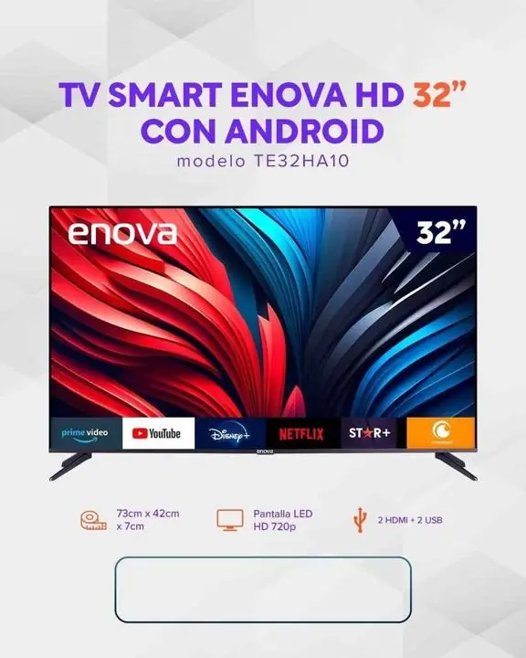 TV Smart Enova 32" C/Android