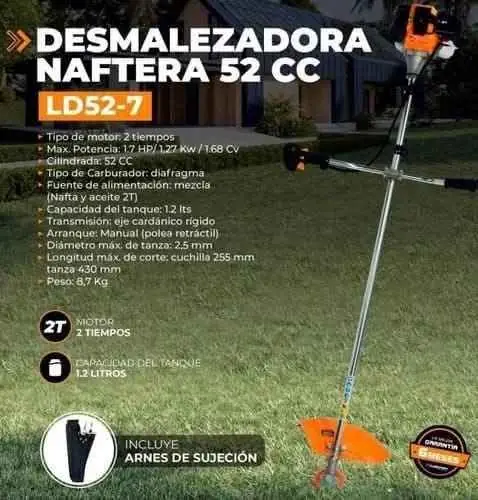 Desmalezadora naftera lusqtoff