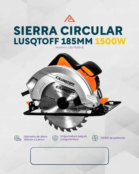 Sierra Circular Lusqtoff 1500W