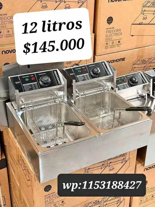Freidora de aceite 12L novohome