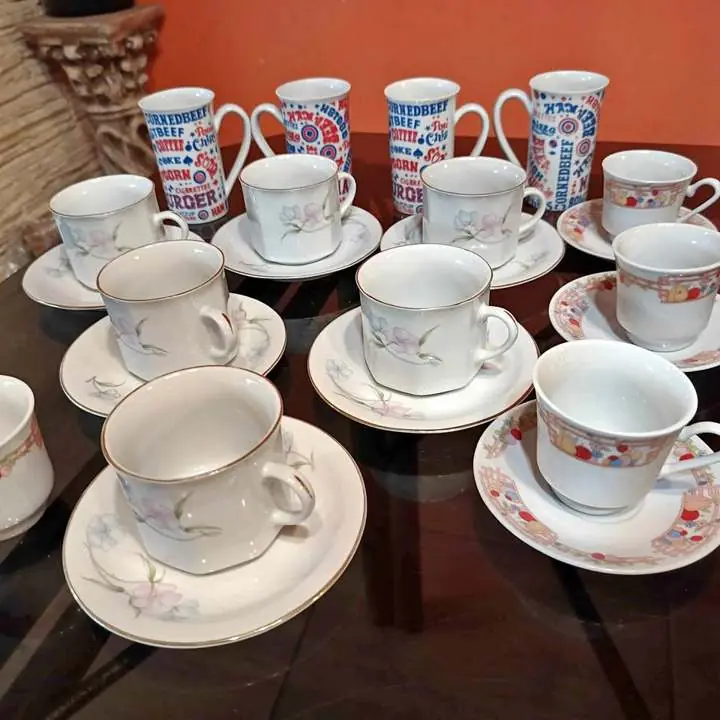 Lote de tacitas de café