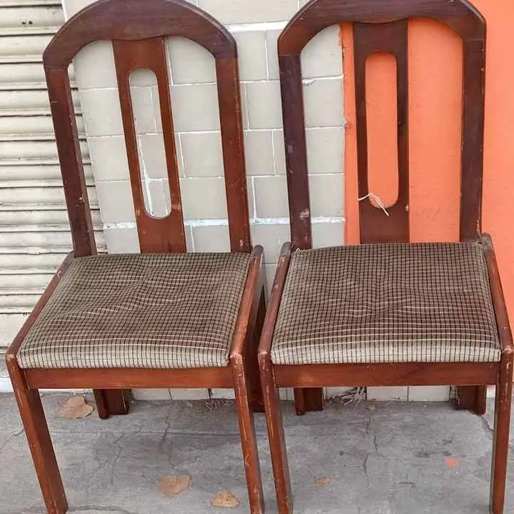 Sillas de madera