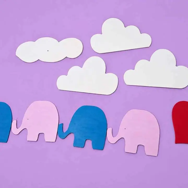 Figuras infantiles en MDF