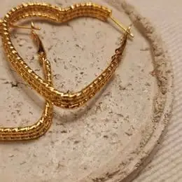 Aros forma corazón
