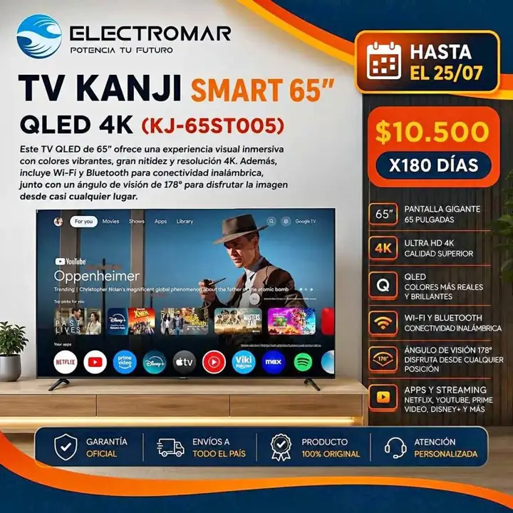 Tv Smart pago diario