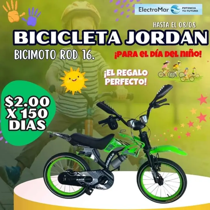 Bicicleta pago diario