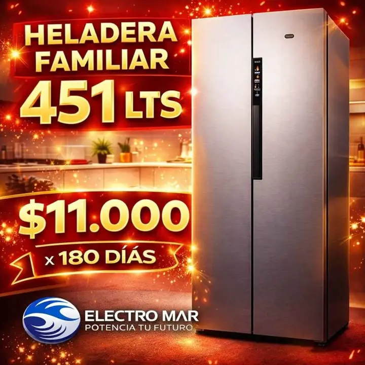 Heladera pago diario