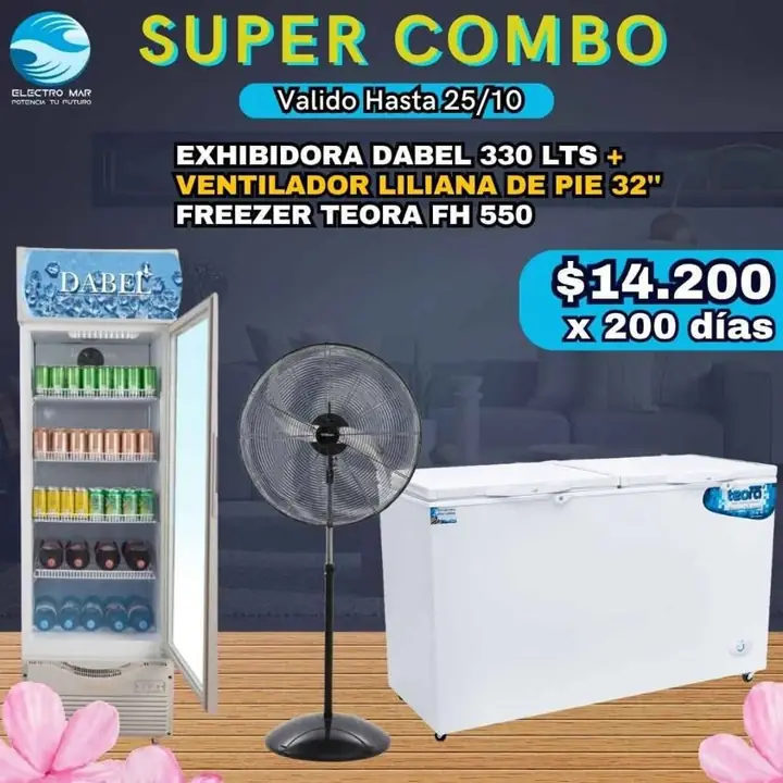 Freezer pago diario