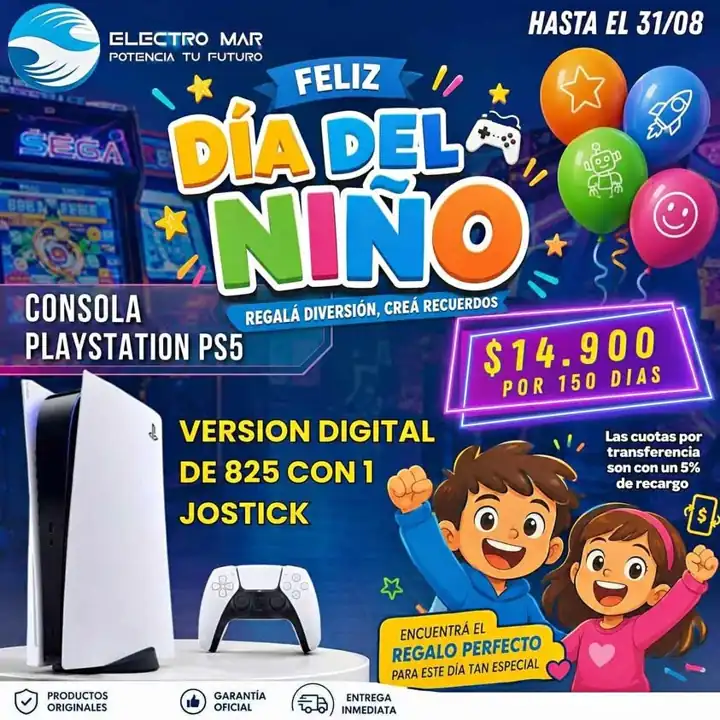 Play station 5 pago diario