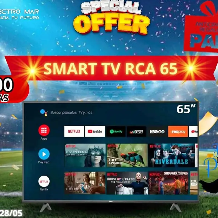 Tv Smart pago diario