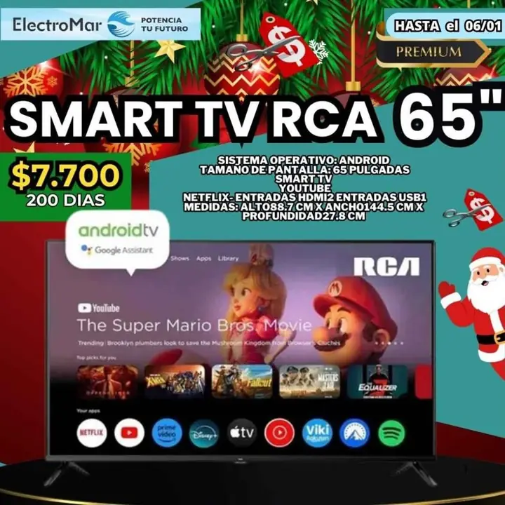 Tv Smart pago diario