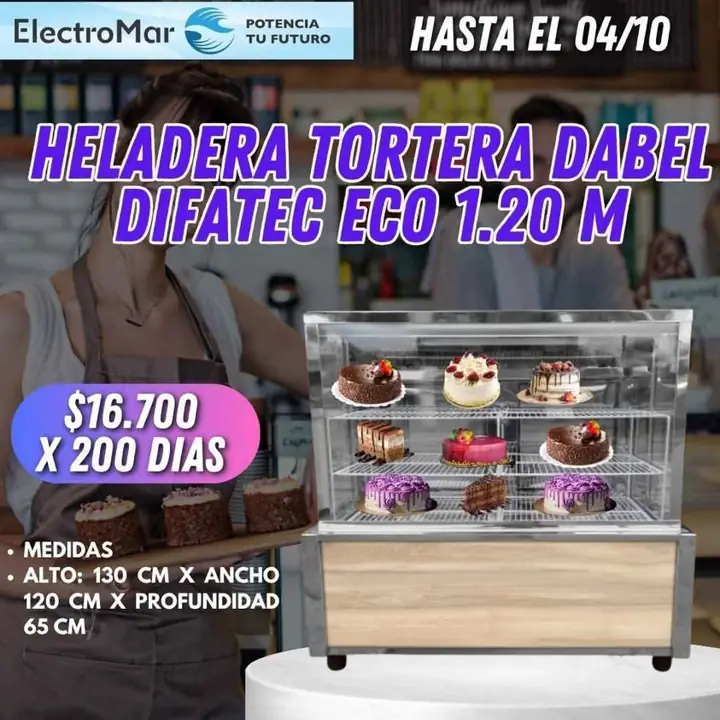 Heladera tortera