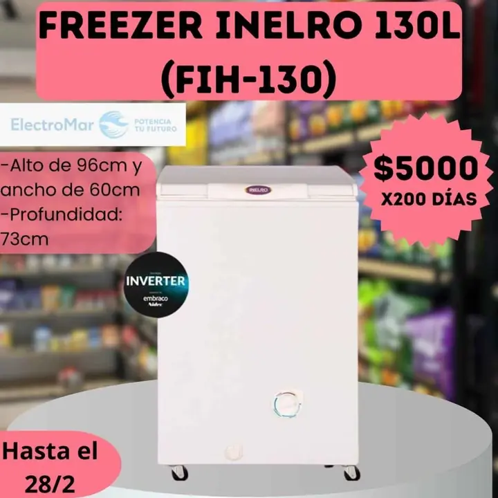 Freezer pago diario