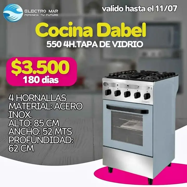Cocina pago diario