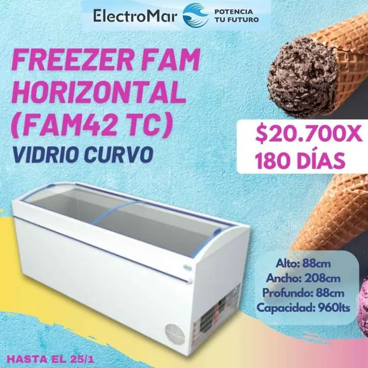 Freezer pago diario