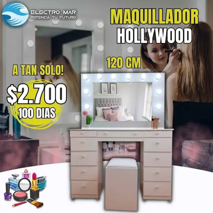Maquillador pago diario