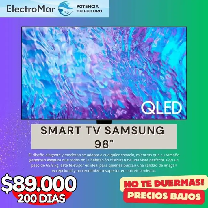 Tv Smart pago diario