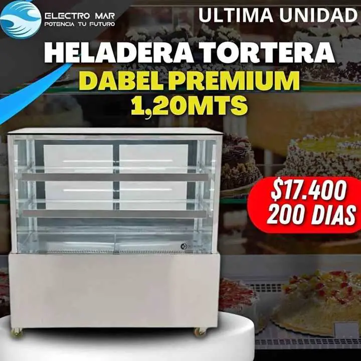 Heladera tortera pago diario