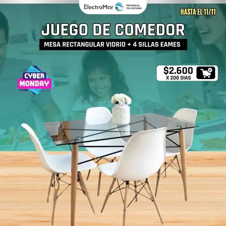 Juego comedor pago diario