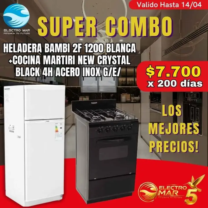 Heladera pago diario
