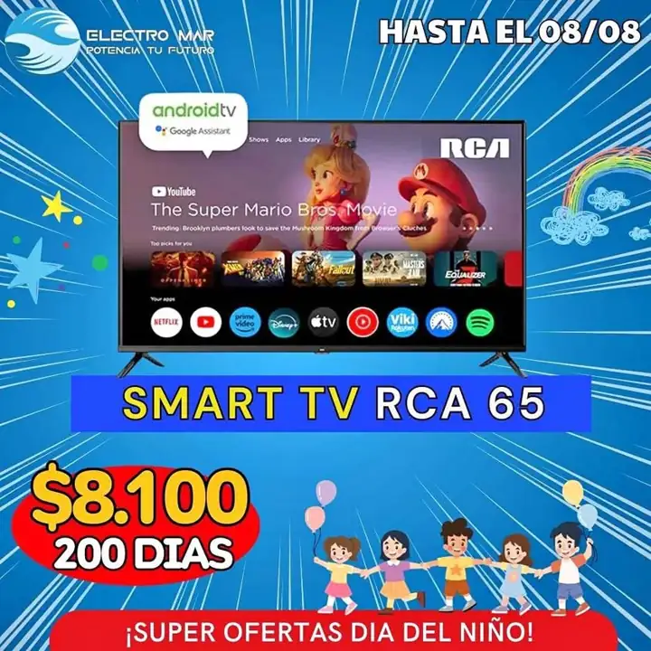 Tv Smart pago diario