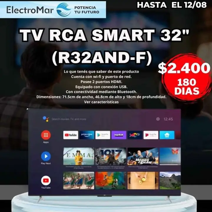 Tv smart pago diario