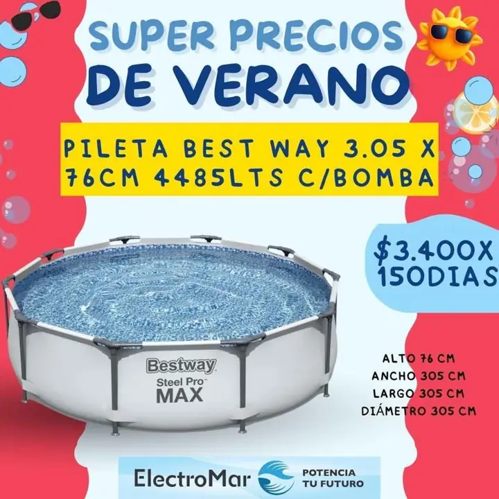 Pileta pago diario