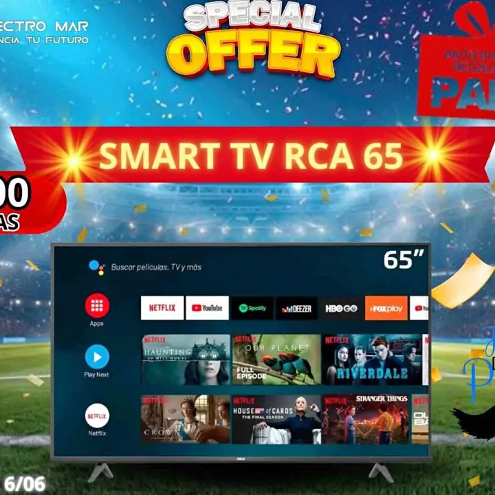 Tv Smart pago diario