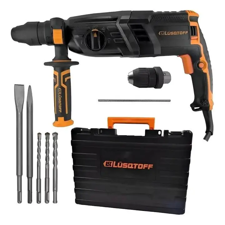 Martillo Rotopercutor Lusqtoff 1100w Rotomartillo Rml1100-9