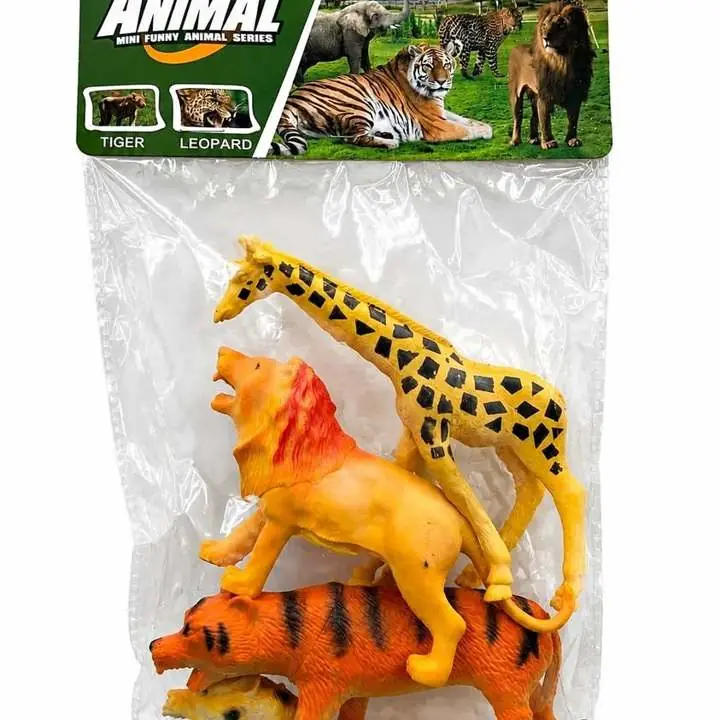 Set de Animales Salvajes | Figuras de Animales de Juguete