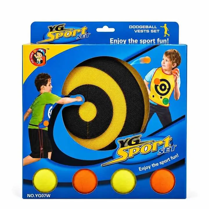 Set de Tiro al Blanco | Chalecos + Pelotas con Velcro