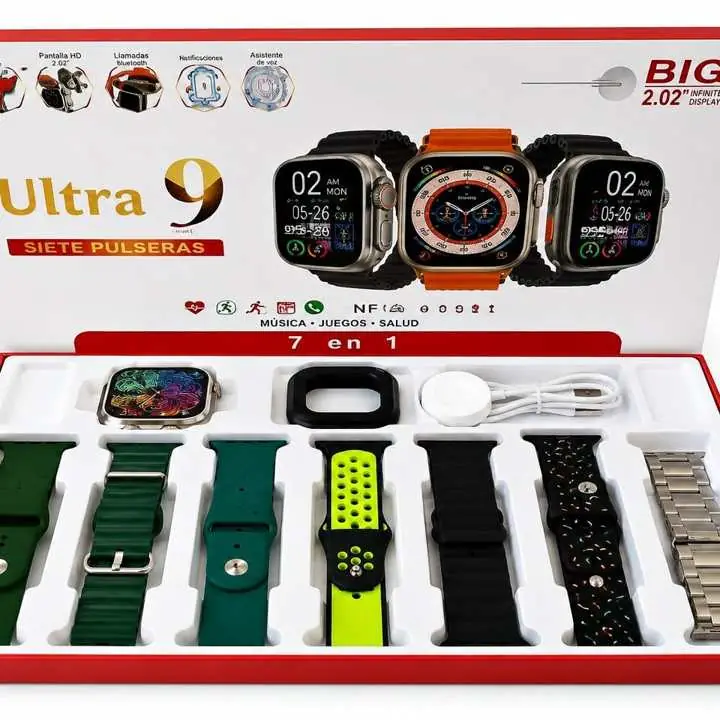 Smartwatch Ultra 9 - 7 en 1