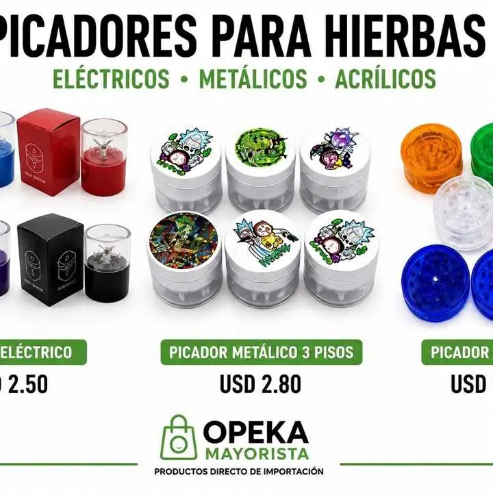 Picadores para Hierbas | Eléctricos, Metálicos y Acrílicos