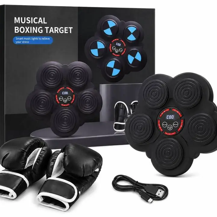 Máquina de Boxeo Inteligente | Entrenador de Reflejos con Luces LED