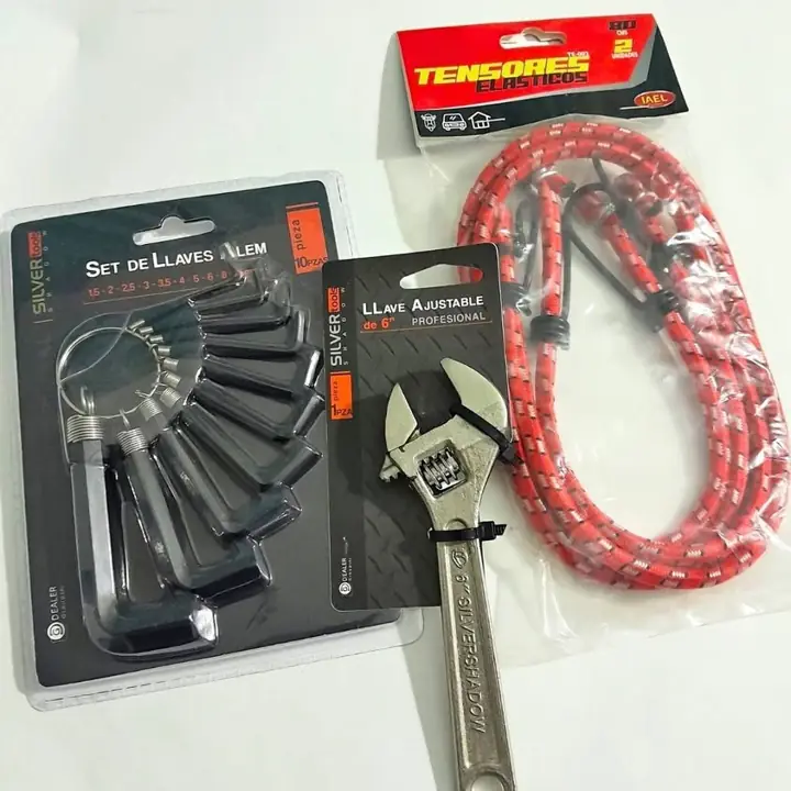 Kit bici llaves alem + linga + llave inglesa