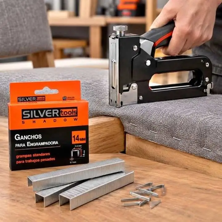 Ganchos para Grampadora 14 milimetros Silver Shadow
