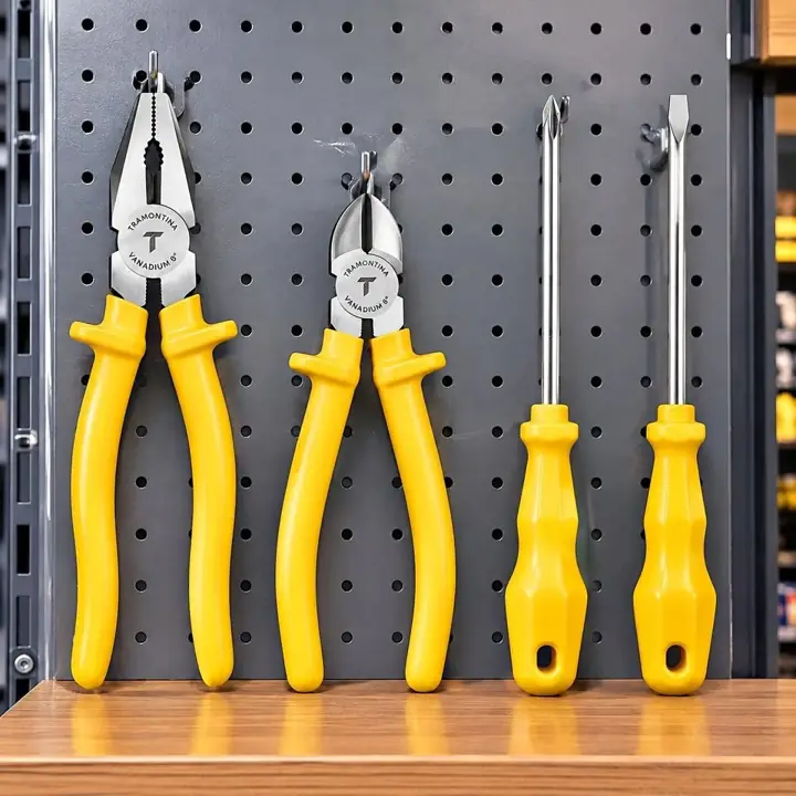 Pinza, Alicate, Destornillador philips y plano