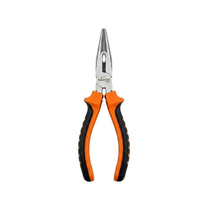 Pinza Punta Media 6'' Silvertools Shadow Profesional