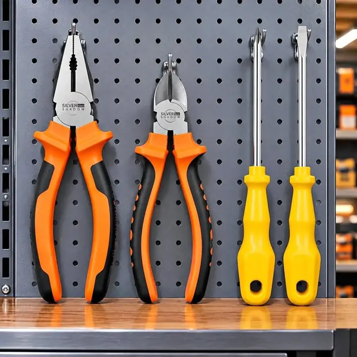 Pinza, Alicate, Destornillador Plano y Philips