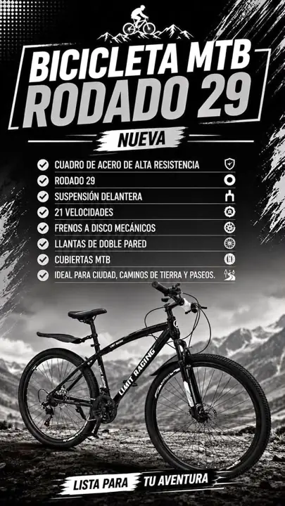 Bicicleta+R29+LIMIT+RACING