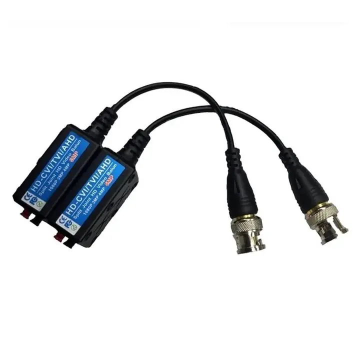 Balun Conector BNC x 2 Unidades - Video Cctv Rj45 Coaxil