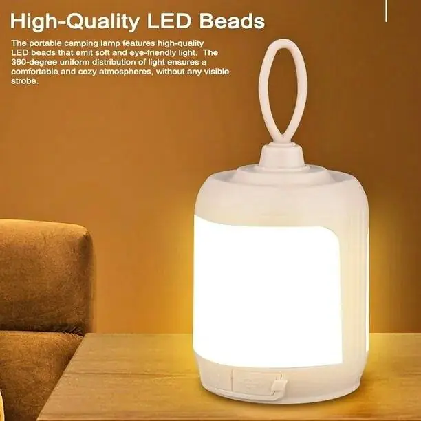 Lampara Velador colgante 360 - Luz LED Fria/Calida