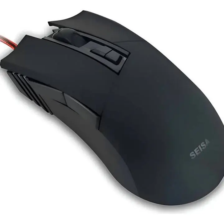 Mouse Gamer USB con luces - 5 botones 3 Velocidades