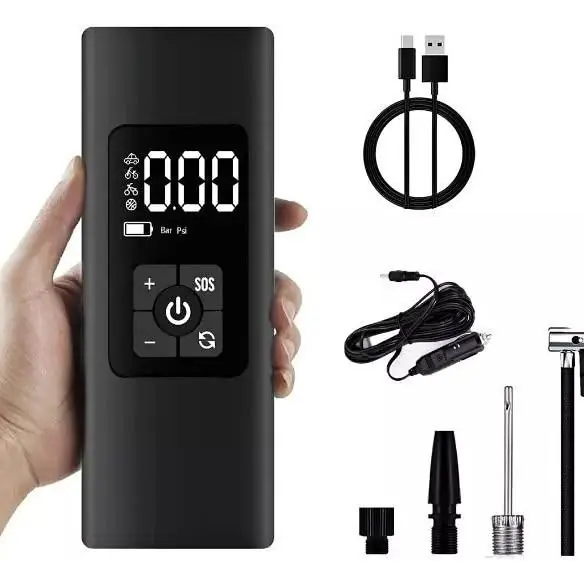 Inflador Compresor Recargable - Auto Inflables - Baliza y Linterna