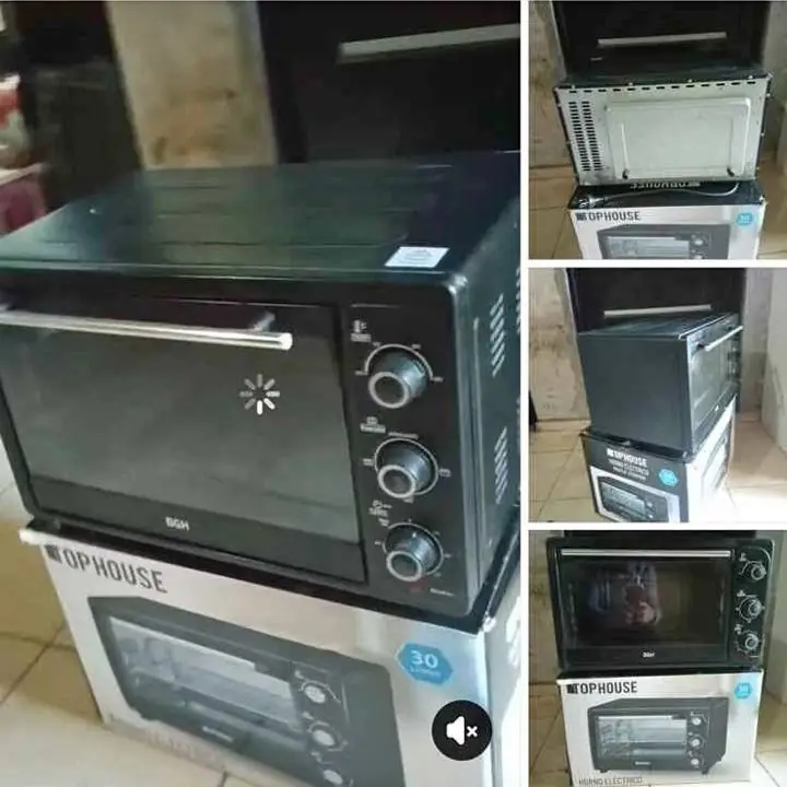 Horno eléctrico de 30 litros BGH