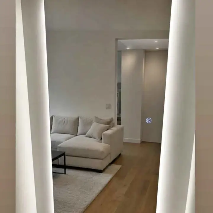 Espejo vestidor recto luz LED en ofertaaa entrega inmediata