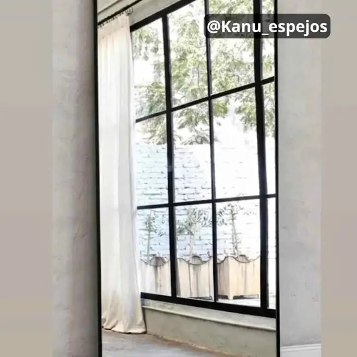 Espejo marco PVC | ideal para dormitorio y vestidor no distorsiona la imagen