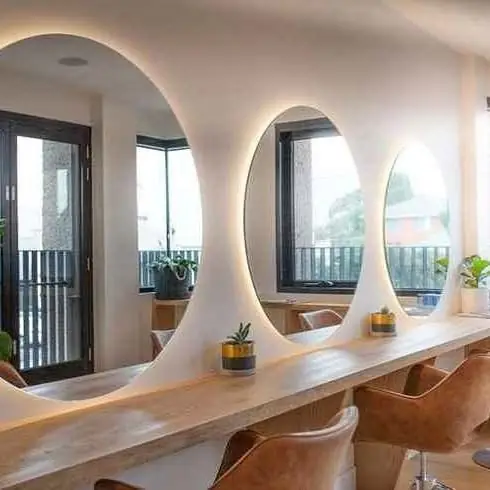Espejo Circular LED Moderno Sutil y económico en ofertaaa