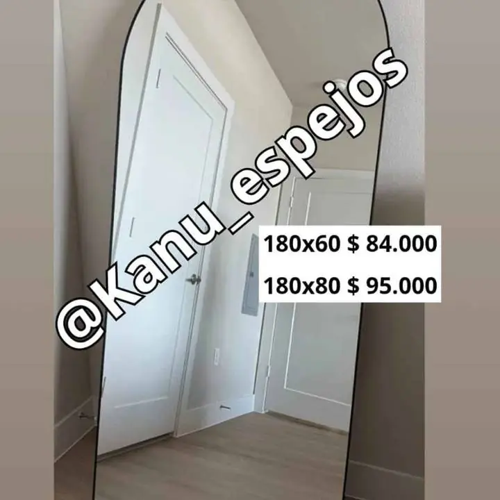 Espejo vestidor arco en ofertaaaa listo para colgar